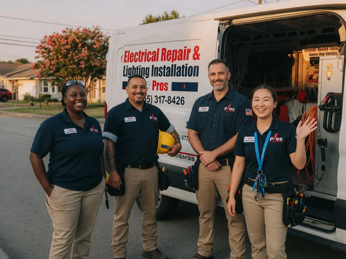 Licensed Electrician company in Wardville, OK